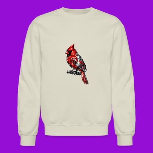 Silver Cardinal - Unisex Crewneck Sweatshirt