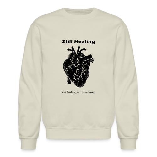 Self Healing Heart – Emotional Growth Design - Unisex Crewneck Sweatshirt