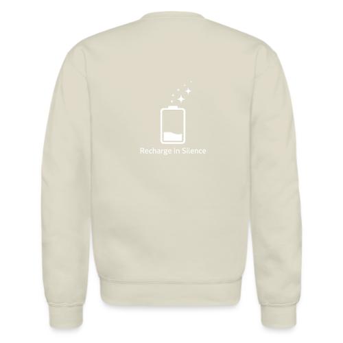 Silent Recharge Glow - Unisex Crewneck Sweatshirt