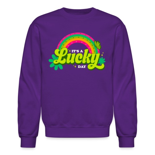 It's a Lucky Day - Unisex Crewneck Sweatshirt