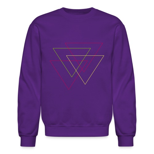 triangles - Unisex Crewneck Sweatshirt