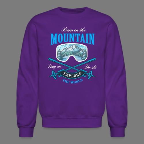 Winter's Thrill Snowboard & Ski Adventure - Unisex Crewneck Sweatshirt