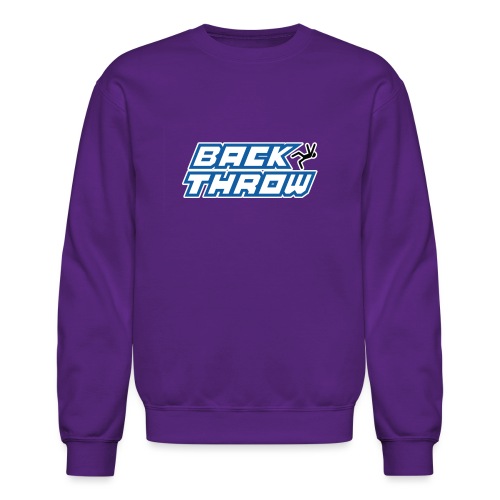 Back Throw Logo - Unisex Crewneck Sweatshirt