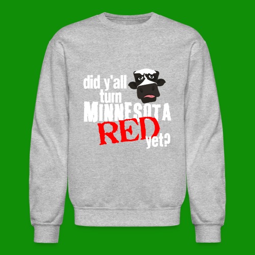 Turn Minnesota Red - Unisex Crewneck Sweatshirt
