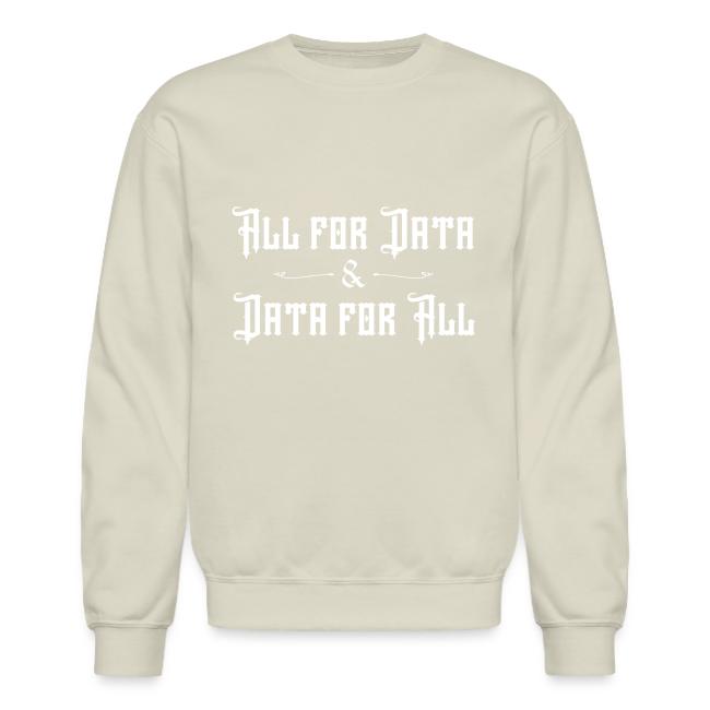 All for Data, Data for All (dark)