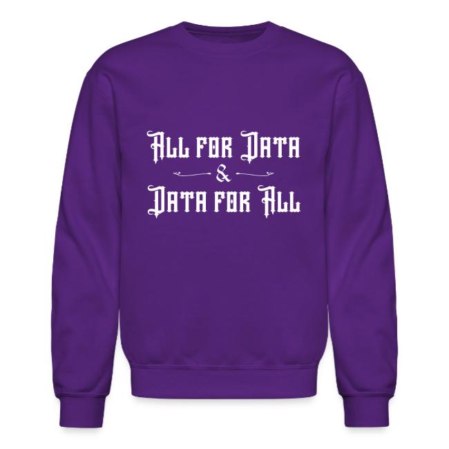 All for Data, Data for All (dark)