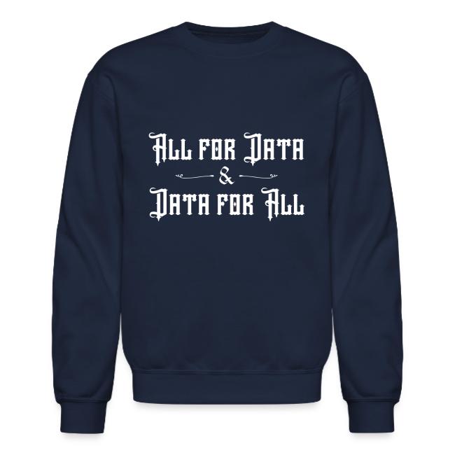 All for Data, Data for All (dark)