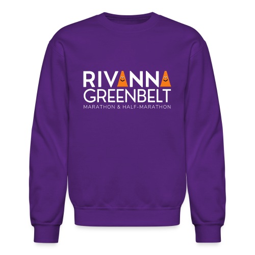 RIVANNA GREENBELT (all white text) - Unisex Crewneck Sweatshirt