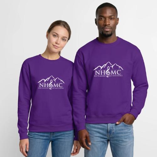 NHGMC Logo White - Unisex Crewneck Sweatshirt