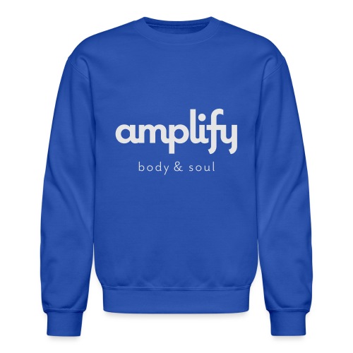 amplify logo - Unisex Crewneck Sweatshirt