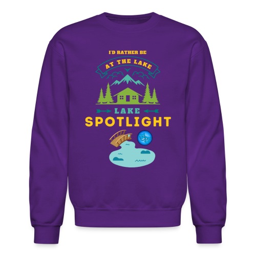 Lake Spotlight - Unisex Crewneck Sweatshirt