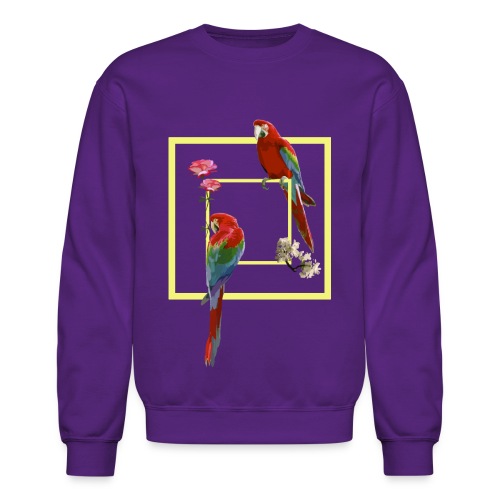 parrots - Unisex Crewneck Sweatshirt