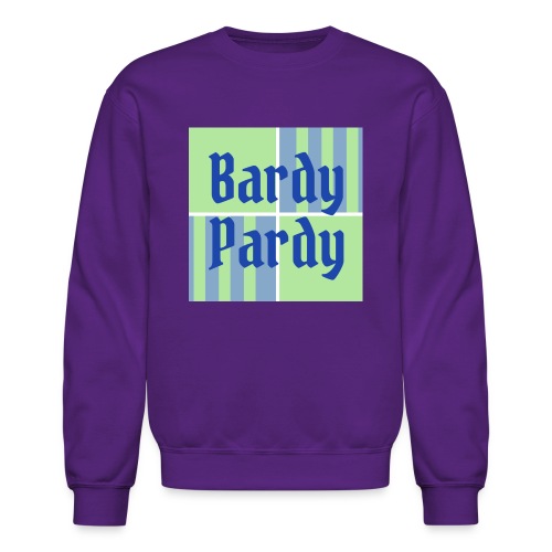 Bardy Pardy Standard Logo - Unisex Crewneck Sweatshirt