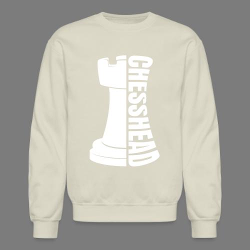 Chesshead Design for Chess Fans - Unisex Crewneck Sweatshirt