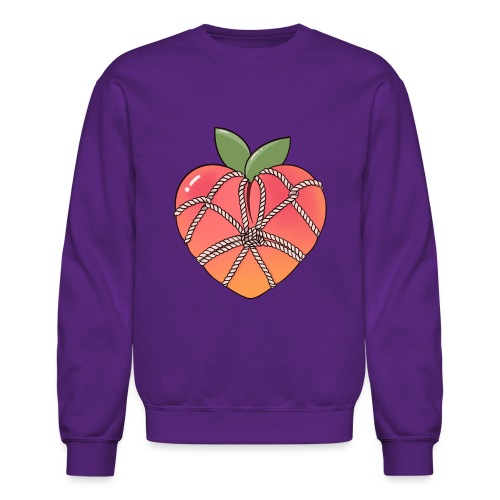 Naughty Peach - Unisex Crewneck Sweatshirt