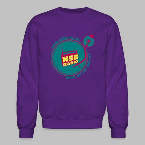 NSBRadio Retro Logo - Unisex Crewneck Sweatshirt
