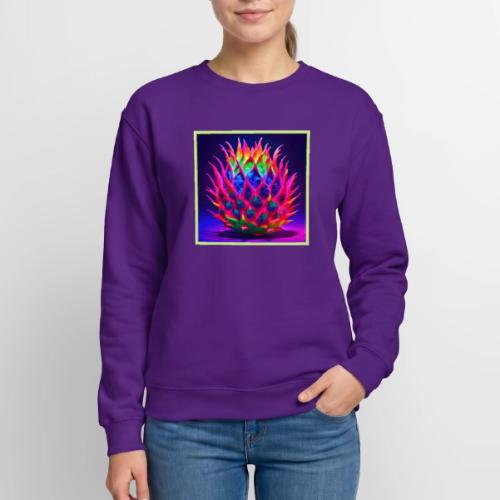 Electric Neon Dragon Fruit - Unisex Crewneck Sweatshirt