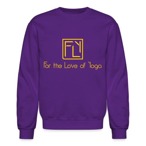 For the Love of Yoga - Unisex Crewneck Sweatshirt