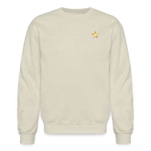 Gold Star 2 Dark Font - Unisex Crewneck Sweatshirt