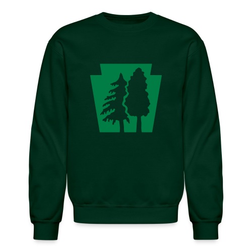 PA Keystone w/trees - Unisex Crewneck Sweatshirt
