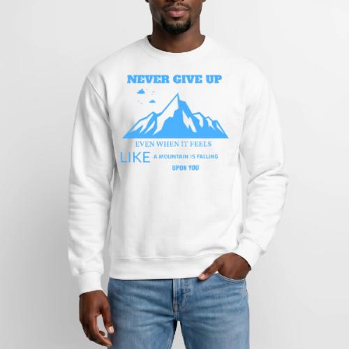 Never Give Up - Unisex Crewneck Sweatshirt