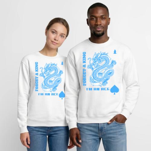 Forget A King I'm An Ace - Unisex Crewneck Sweatshirt