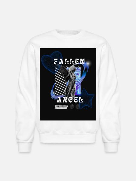 Fallen Angel - Unisex Crewneck Sweatshirt - white