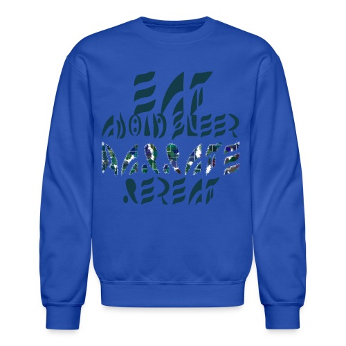 Eat Sleep Narrate Repeat - Unisex Crewneck Sweatshirt