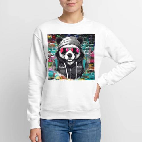 Stylish panda 2 - Unisex Crewneck Sweatshirt