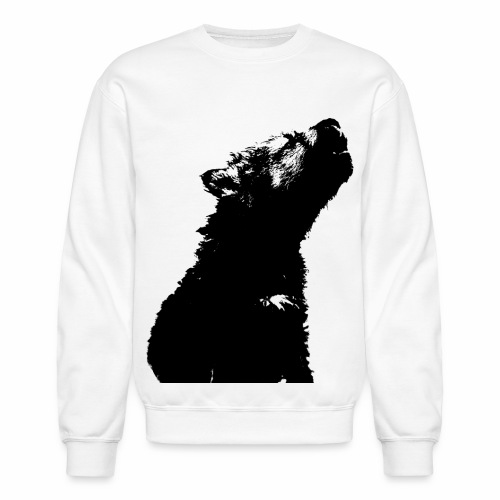 OnePleasure cool cute young wolf puppy gift ideas - Unisex Crewneck Sweatshirt