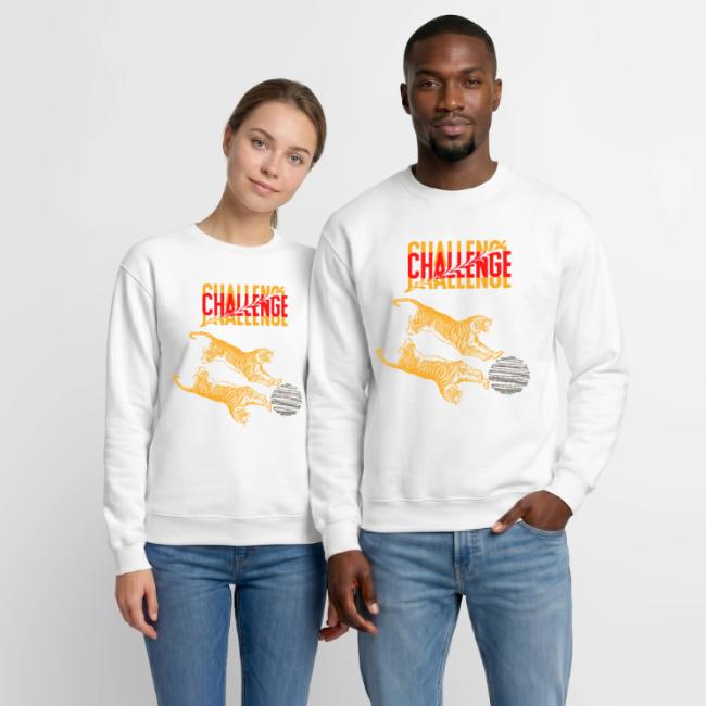 Double tiger fashion, jungle feline animals.