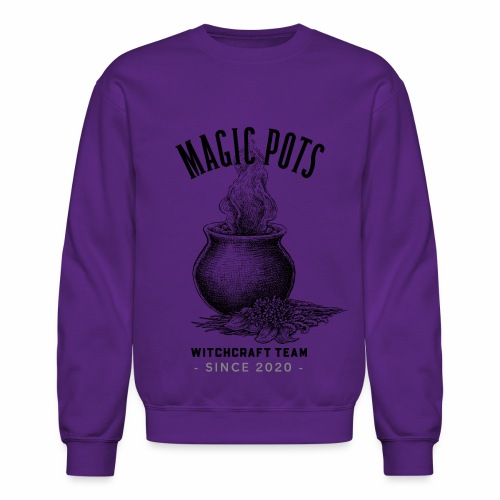Magic Pots Witchcraft Team Since 2020 - Unisex Crewneck Sweatshirt
