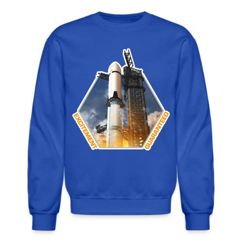 Starship HLS - Excitement Guaranteed - Unisex Crewneck Sweatshirt