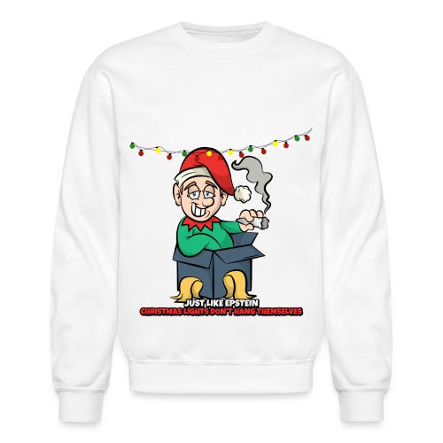 Epstein& Christmas Lights - Unisex Crewneck Sweatshirt