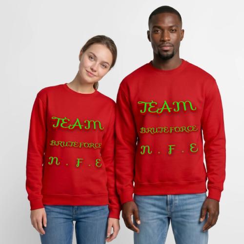 TEAM BRUTEFORCE - Unisex Crewneck Sweatshirt