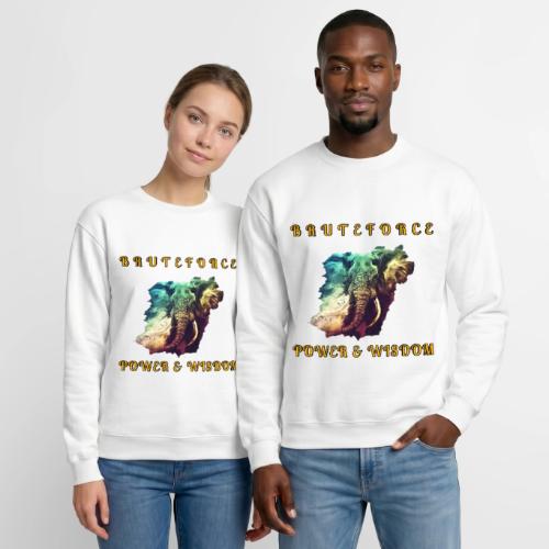 POWER WISDOM - Unisex Crewneck Sweatshirt