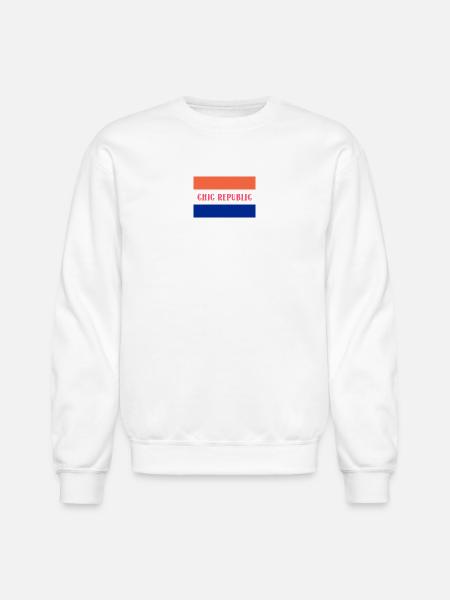 Chic-Republic Design - Unisex Crewneck Sweatshirt - white