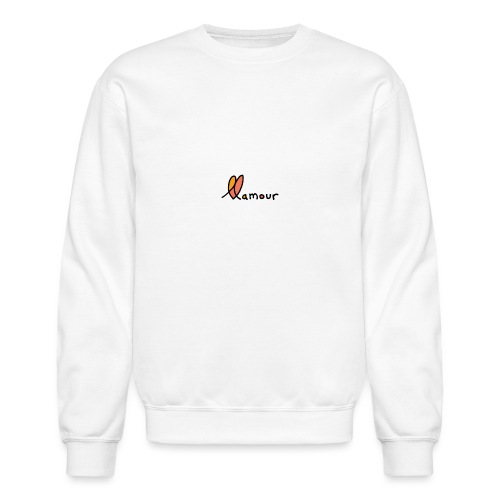 llamour logo - Unisex Crewneck Sweatshirt