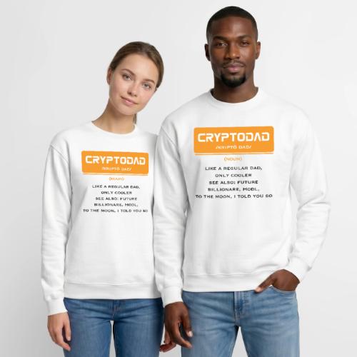CryptoDad - Unisex Crewneck Sweatshirt