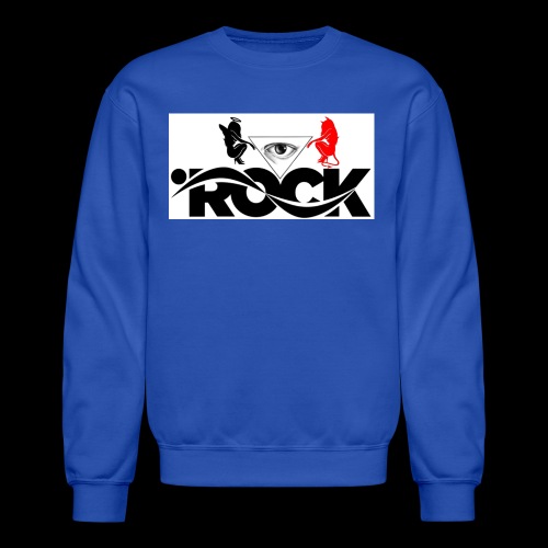 Eye Rock Devil Design - Unisex Crewneck Sweatshirt