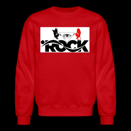 Eye Rock Devil Design - Unisex Crewneck Sweatshirt