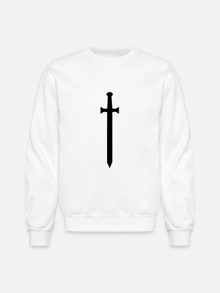 sword - Unisex Crewneck Sweatshirt - white