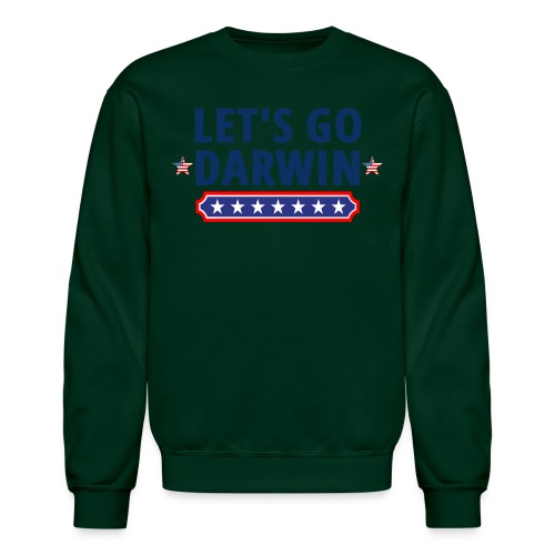 Let's Go DARWIN - USA Stars and Stripes - Unisex Crewneck Sweatshirt