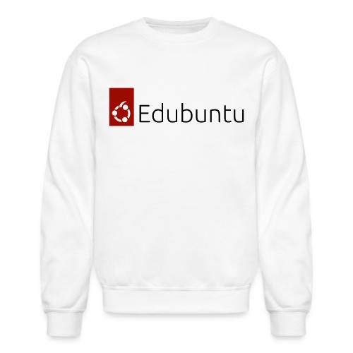 Edubuntu Logo 2023 - Black - Unisex Crewneck Sweatshirt