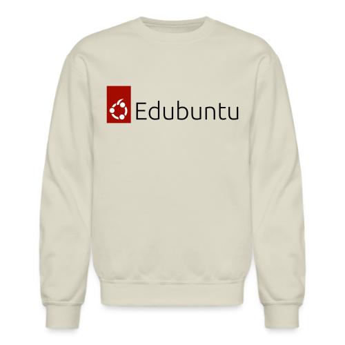 Edubuntu Logo 2023 - Black - Unisex Crewneck Sweatshirt
