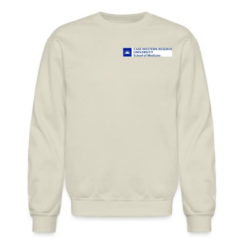 SOM New logo CWRU CMYK BLUE - Unisex Crewneck Sweatshirt