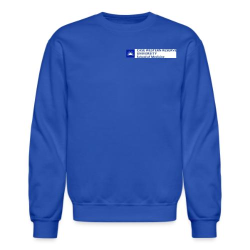 SOM New logo CWRU CMYK BLUE - Unisex Crewneck Sweatshirt