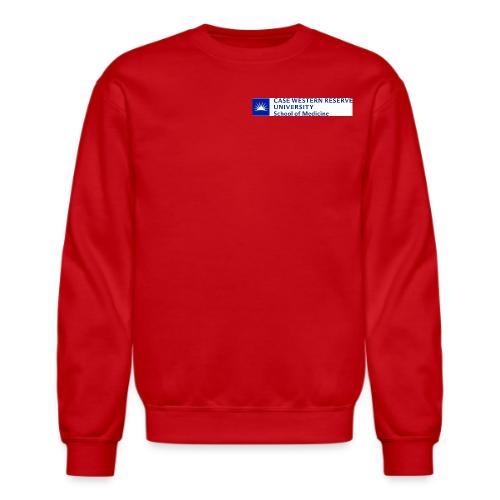 SOM New logo CWRU CMYK BLUE - Unisex Crewneck Sweatshirt