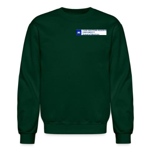 SOM New logo CWRU CMYK BLUE - Unisex Crewneck Sweatshirt