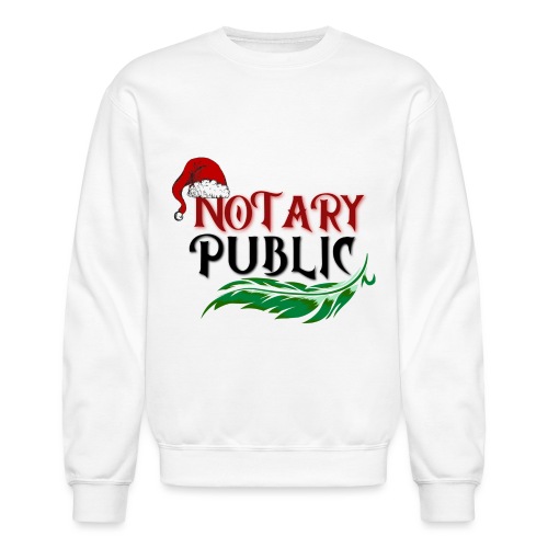 Notary Christmas - Unisex Crewneck Sweatshirt